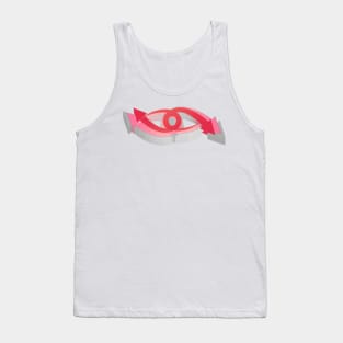 Alien plane art designs Tank Top